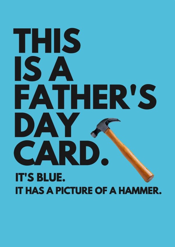 Classic Father's Day Card created by Redrakoon