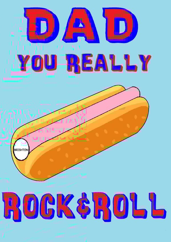 Dad Joke - Rock and Roll created by DaveEff