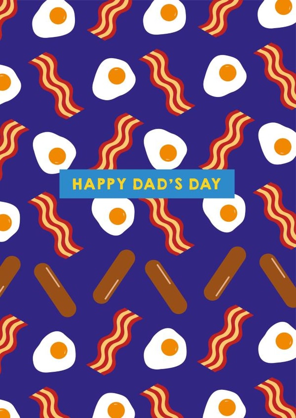 Father's Day Fry Up Card created by Zabby Allen