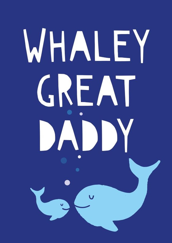 Whaley Great Daddy Father's Day Card created by Bow & Bell