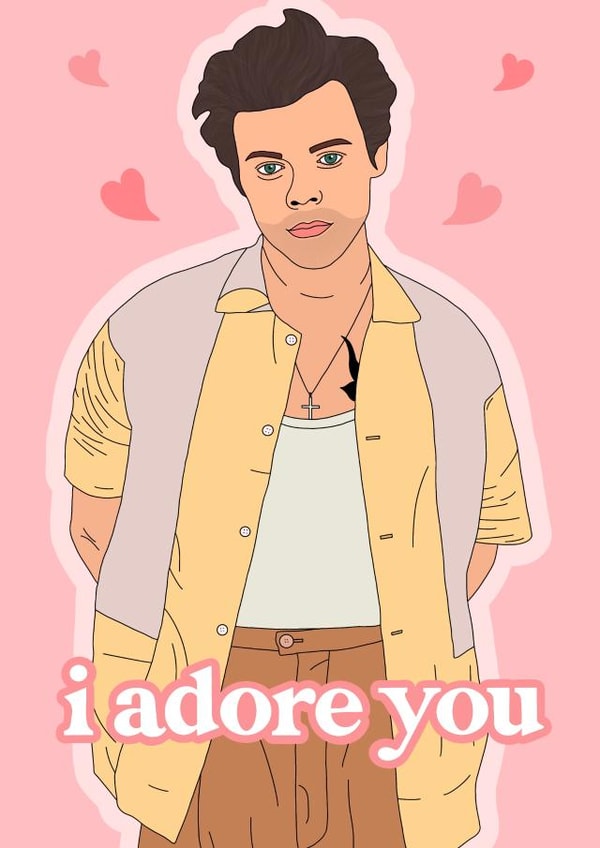Harry Styles I Adore You created by Eve Designs