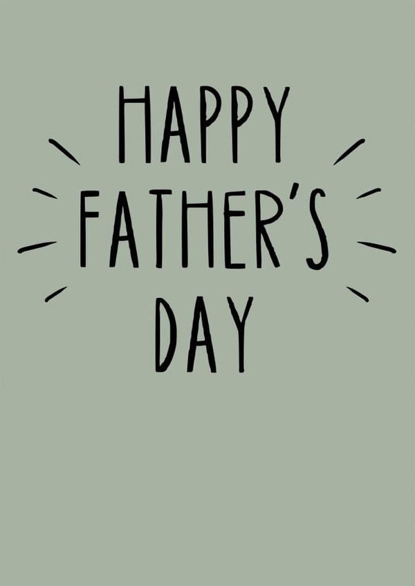 Happy Father's Day created by The Paper Society