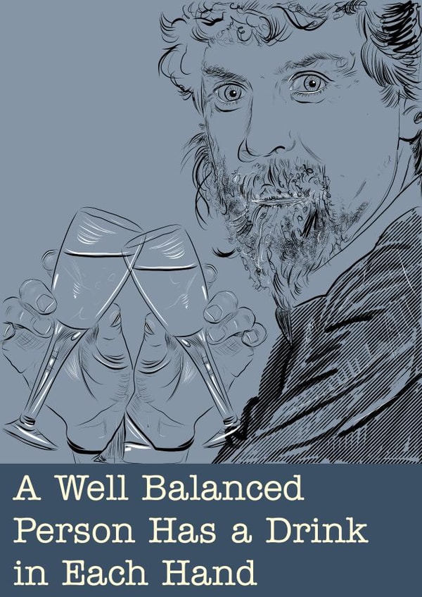 Funny Billy Connolly quote created by Holly.Ruanne.Draws