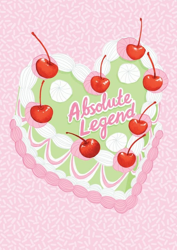 Congratulations you Absolute Legend Card created by The Stylist Illustrates