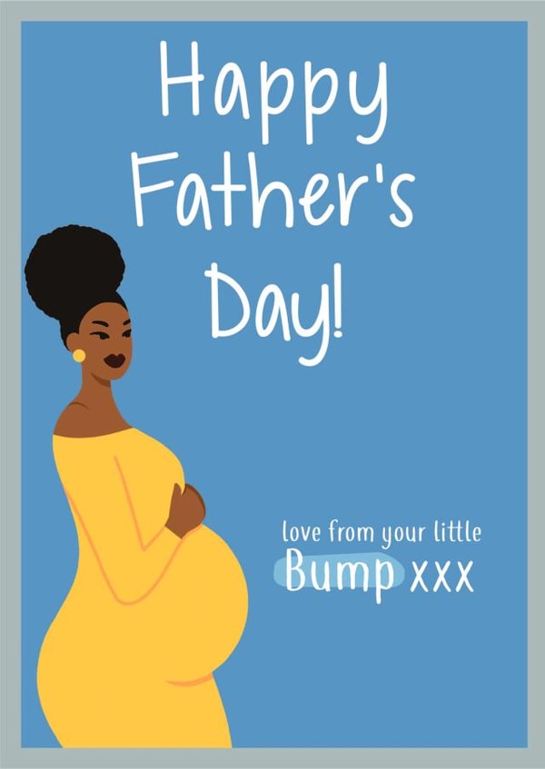 Father's Day card from the little bump created by InclusiviTwee