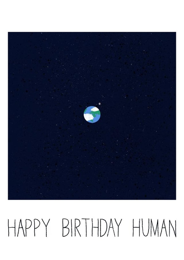 Earth & Moon Birthday created by LMT