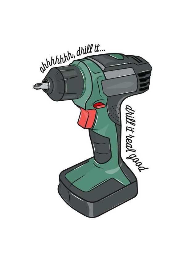 Funny DIY New Home Card - Salt N Pepa - Oh Drill It Drill It Real Good created by HURRICANE REMI