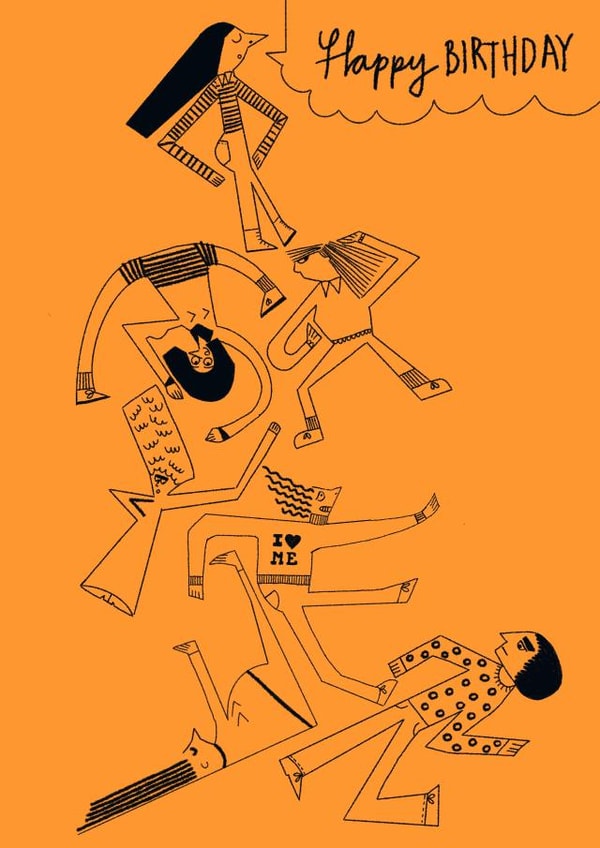 Birthday Characters created by LMT