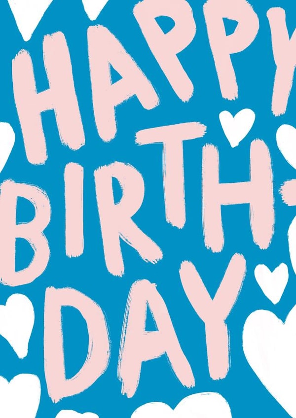 Painterly Arty Happy Birthday Card created by studionough