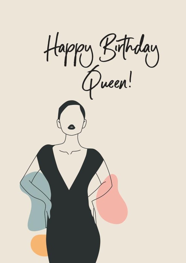 Happy Birthday Queen created by EST Design