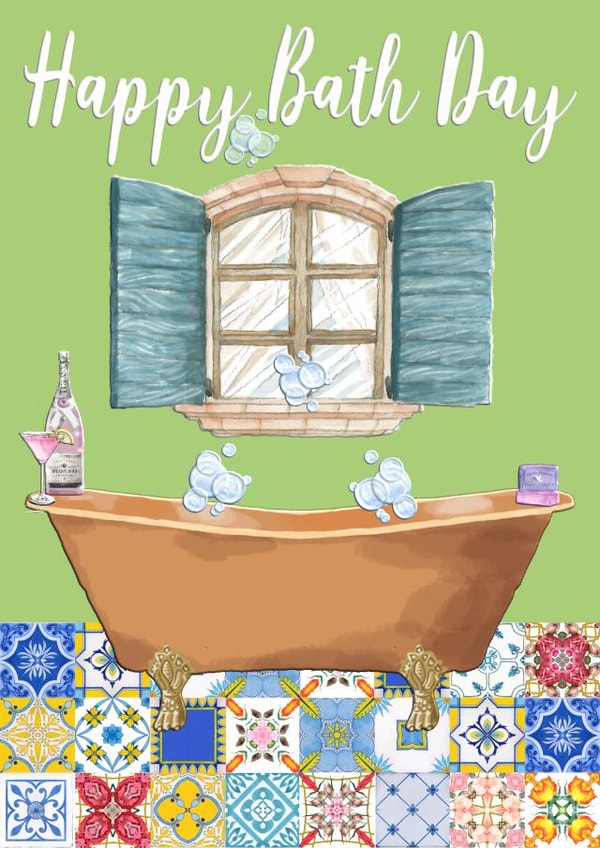 Have A Happy Luxurious Bath Day! created by CardandFast