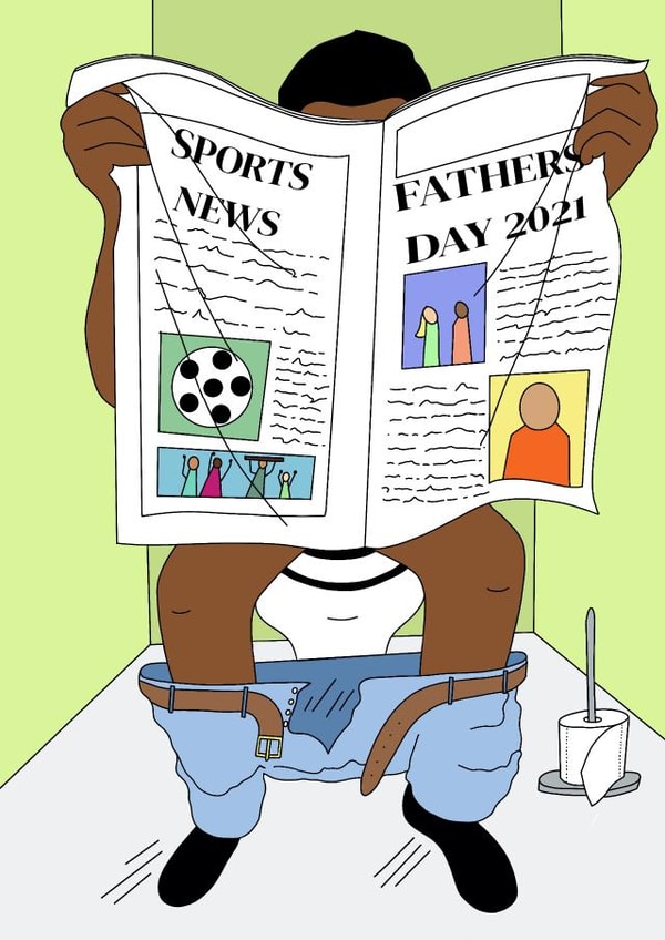 Father’s Day 2021 toilet funny created by Jonny  Vinyl