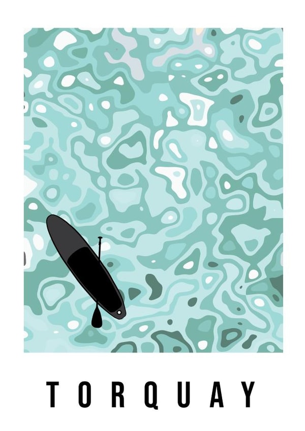 Torquay Paddle created by Jennifer Zangeneh