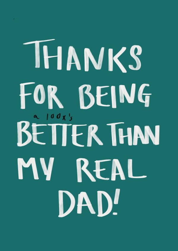 Step dad Father’s Day card created by Georgia Akers