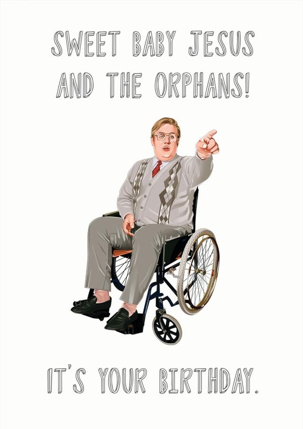 Brian Potter Phoenix Nights Birthday Card created by Nice One Designs