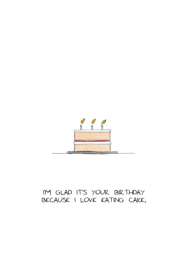 Fun Birthday Card - Birthday Cake - Love Cake created by RossJDesigns