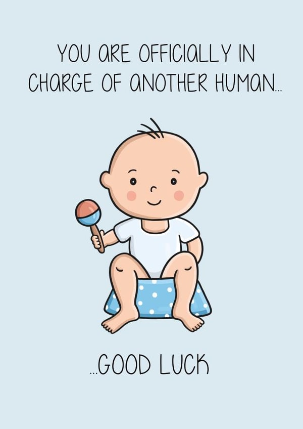Funny New Baby Card created by Creaternet