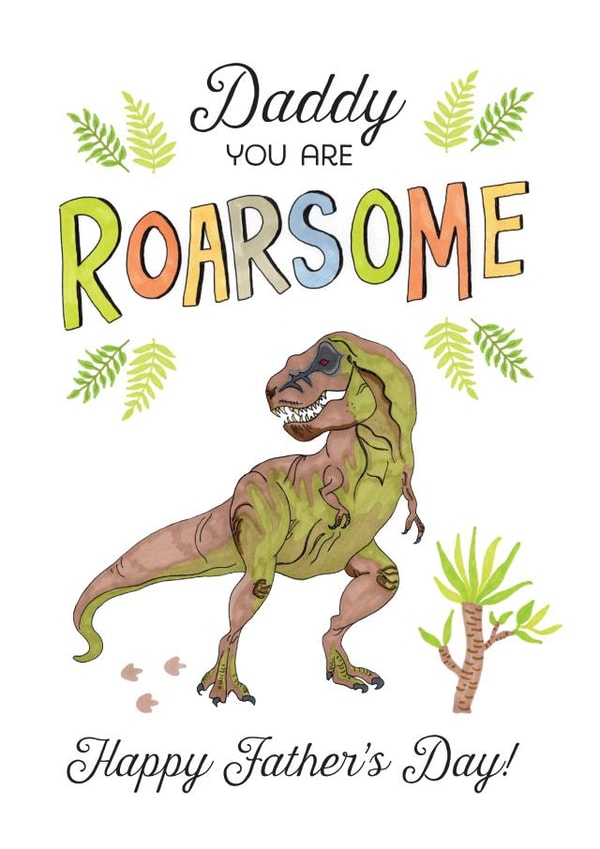 Father's Day Dinosaur Card created by Life's Little Doodles