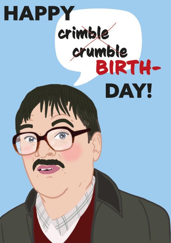 Happy Crimble Crumble birthday! created by Iconicus Design