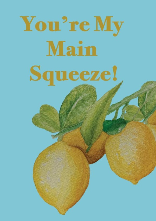 My Main Squeeze Card created by Creative Rutt