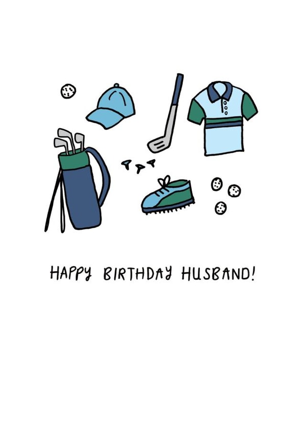 Happy Birthday Golf Husband! created by Jessica Woodhouse