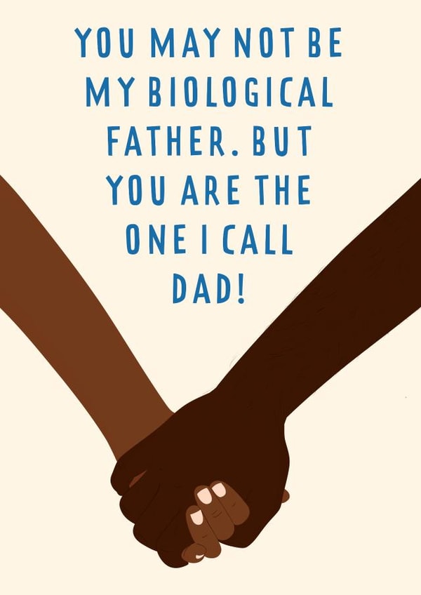 The one I call Dad fathers day card 1002 1001 created by Kamiya Chirodian