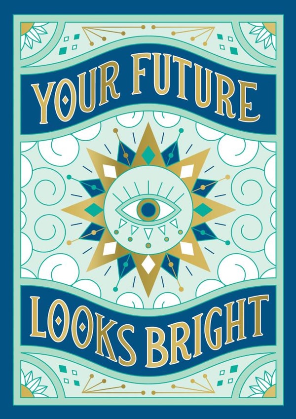 Mystic Tarot Birthday Card created by Jessica Molina