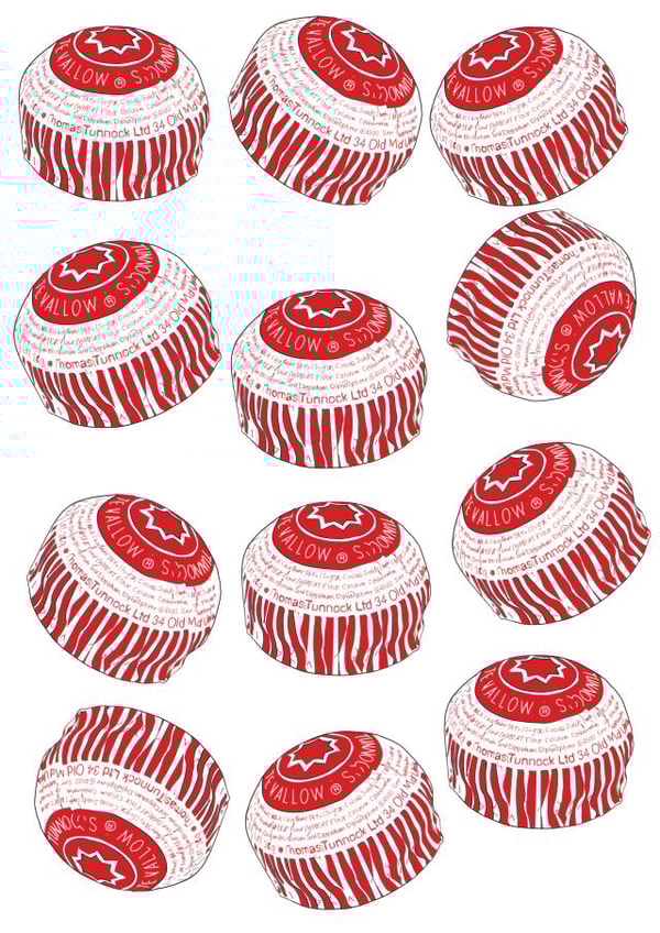 Chocolate Tea Cake Biscuit Happy Sweet Card created by Alexia James