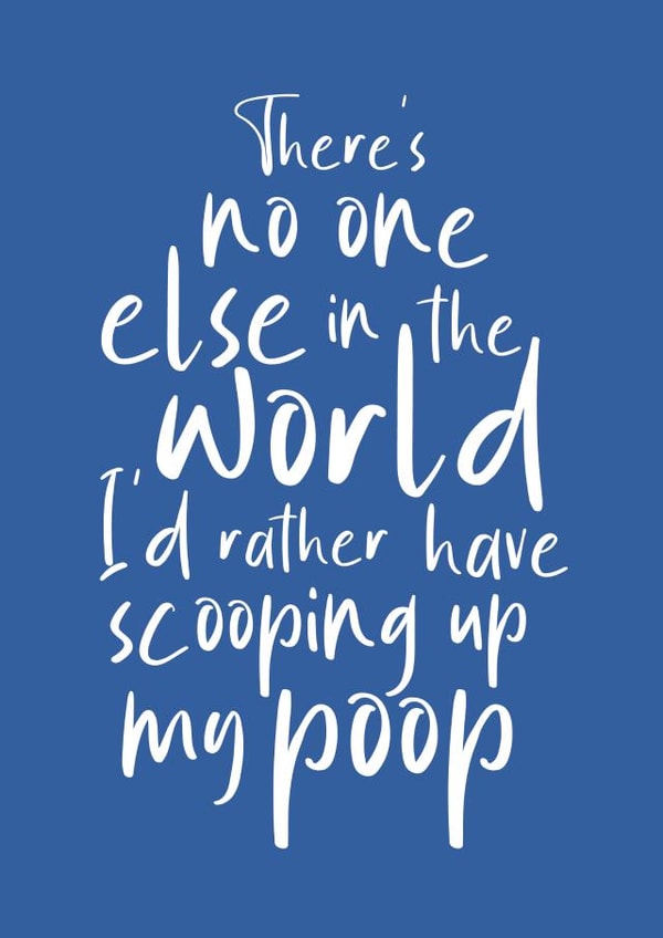 Father's Day Card from the Dog created by Blue Belle Creations