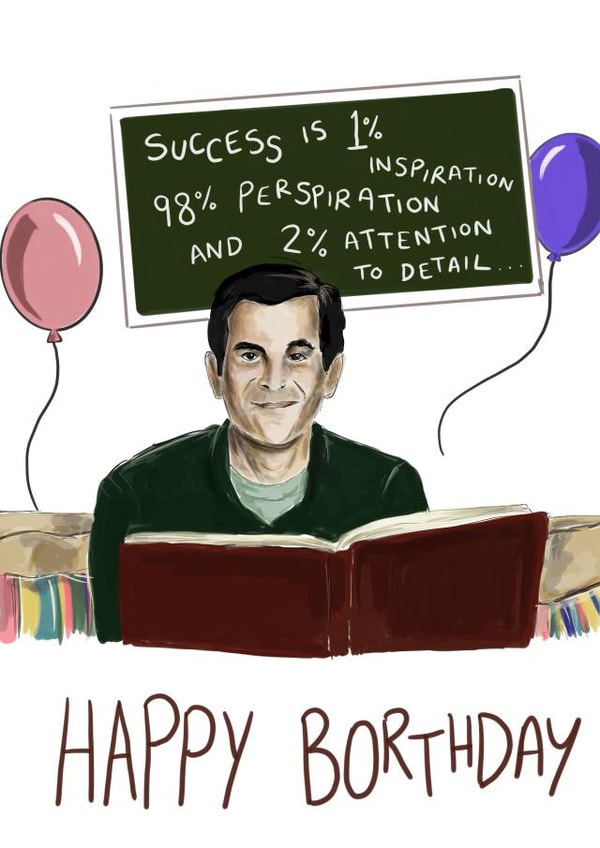 Phil dunphy - bOrthday card! created by AP Designs