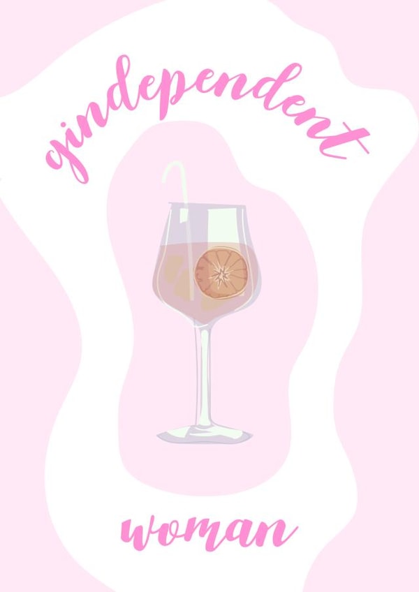 gindependent woman  created by Juliet draws