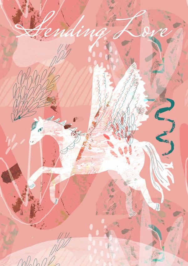 Pegasus wild and free created by Kamilya Panina