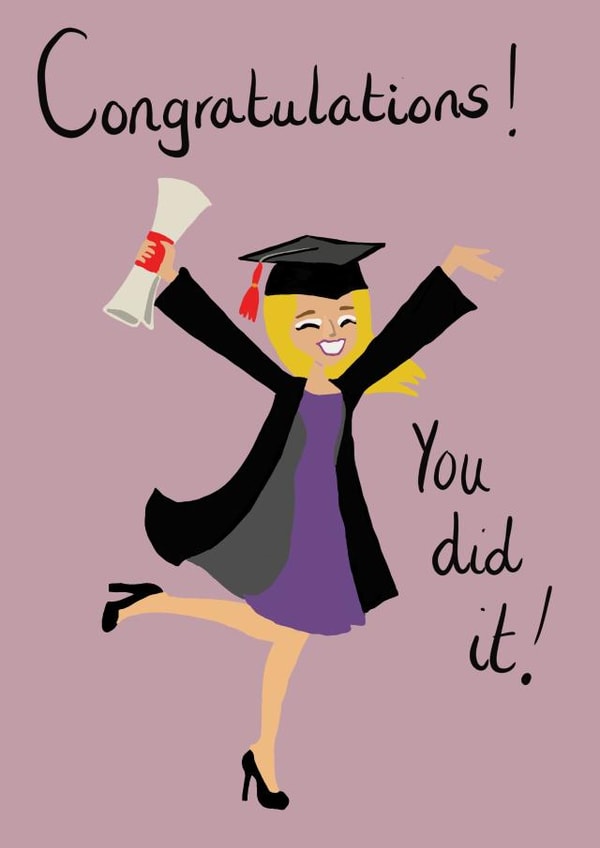 Congratulations on your graduation created by Opal Designs By Nicola