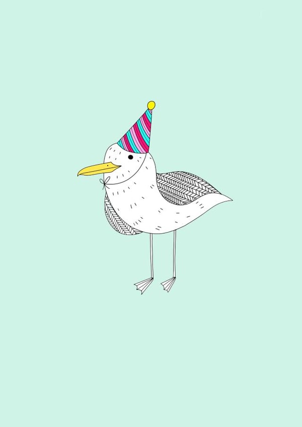 Squawking Seagull Birthday Card created by A Paper Shed