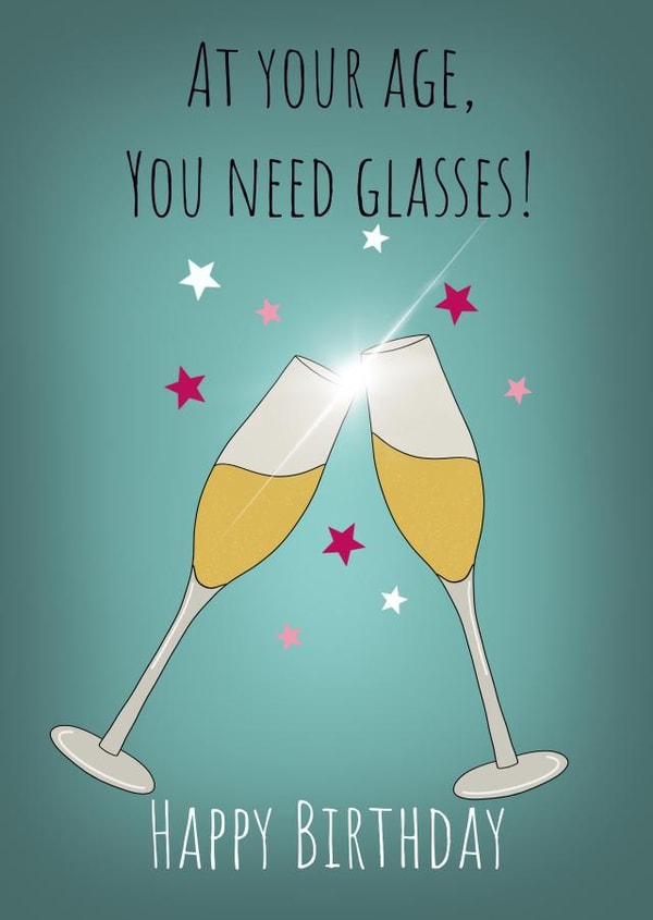 Cheeky Prosecco Glasses created by Little Prints Fred Designs