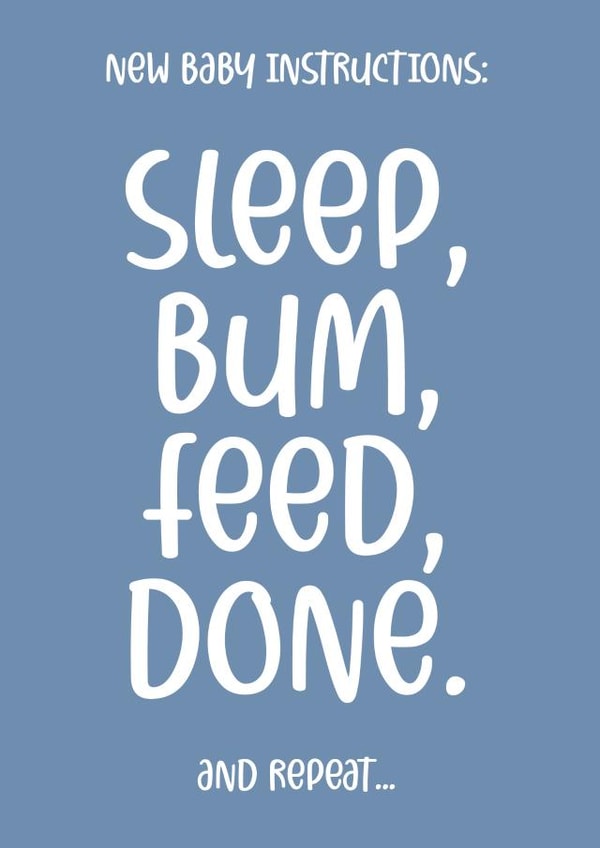 New Baby Instructions 1001 created by Chubby Sparrow