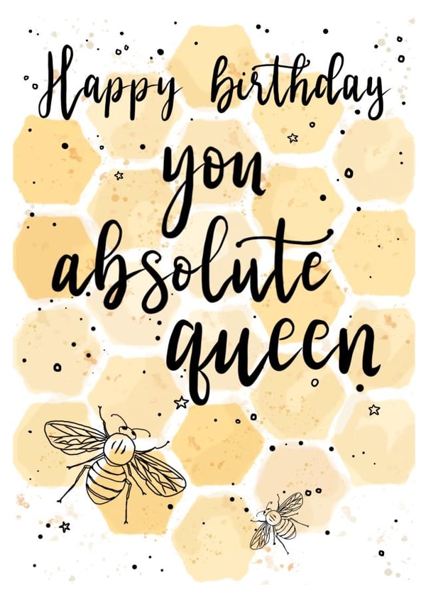 Absolute Queen Birthday Card created by Kit Made It