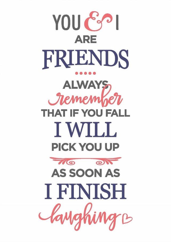 Cheeky Friendship Support Card created by Needful Things