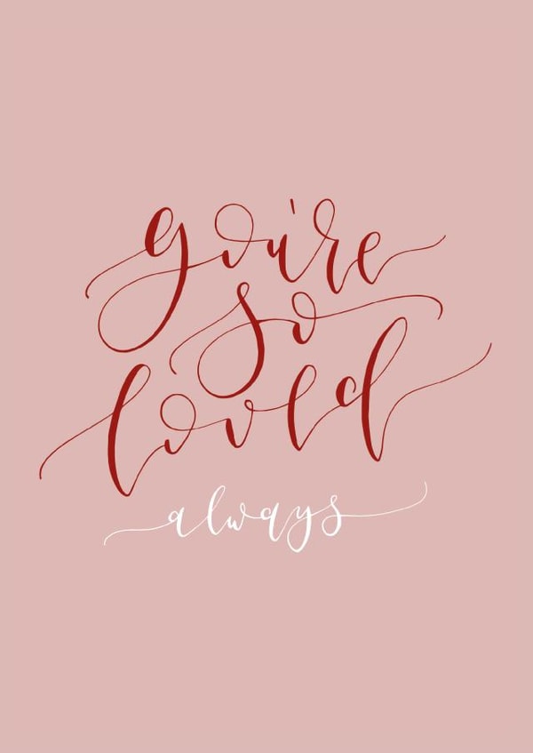 You're So Loved Card created by Creative Feel Designs