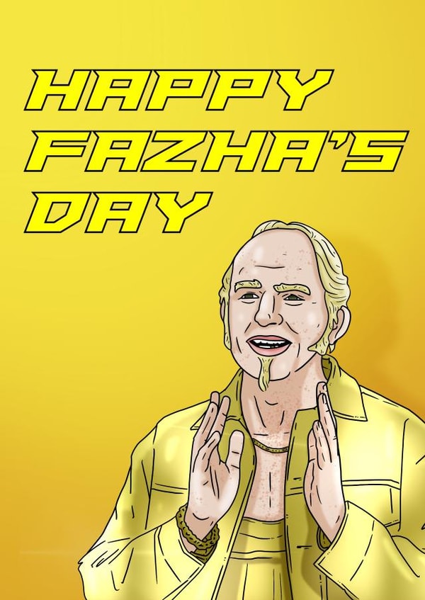 Goldmember Happy Fazha's Day created by Pedges Houseboat