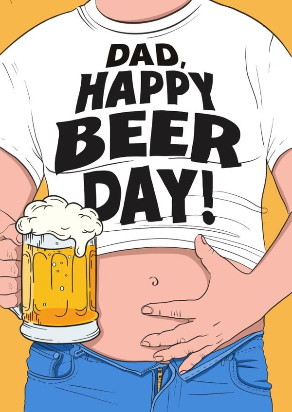 Happy Beer Day! 1000 created by Kasia Cards