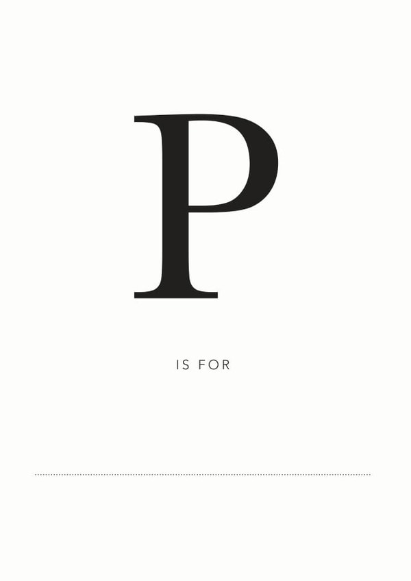 P is for Perfect Couple 1000 created by Nothing But Lovely