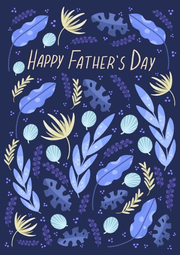 Happy Father's Day classic card created by Valeria Frustaci