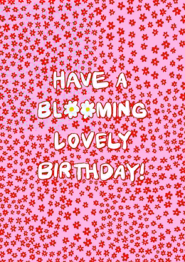 Blooming Lovely Birthday created by Elba Able