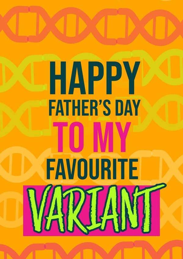 Pandemic Father's Day Card created by SQRRL STUDIOS
