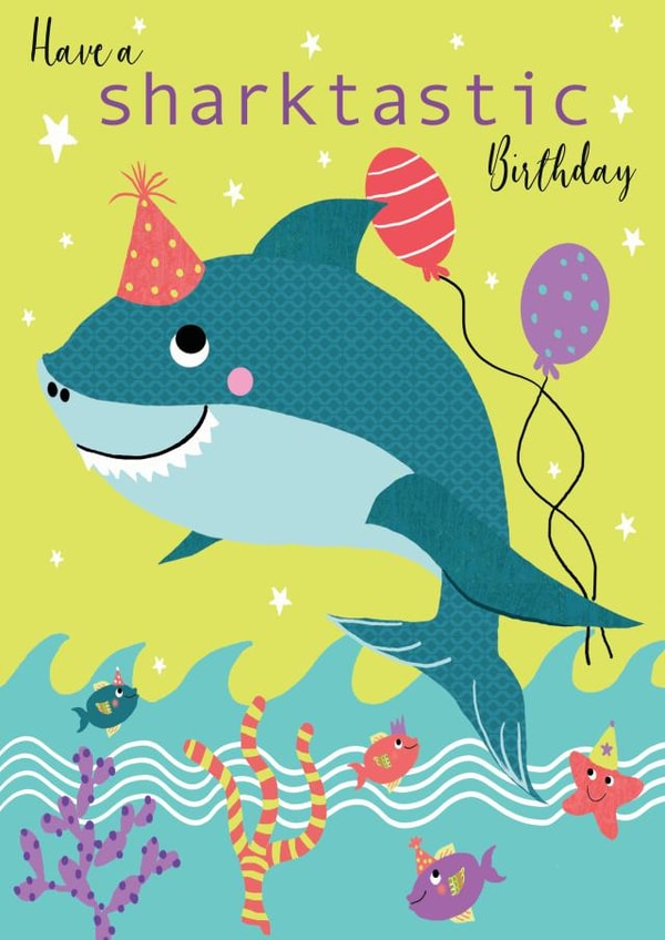 Sharktastic Birthday created by Tracy Cottingham