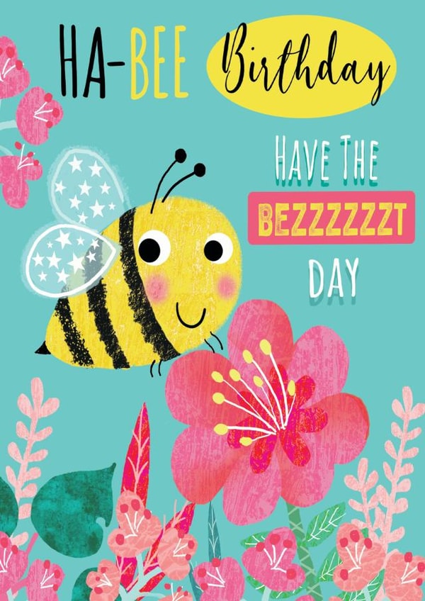 HA-BEE Birthday have the BEZZZZT day created by Tracy Cottingham