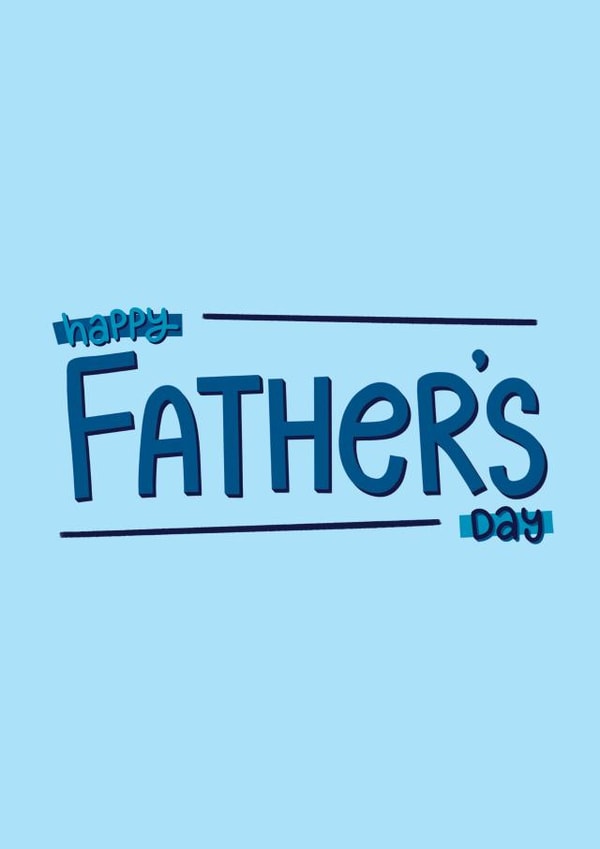 Happy Father's Day Card created by JazzHand