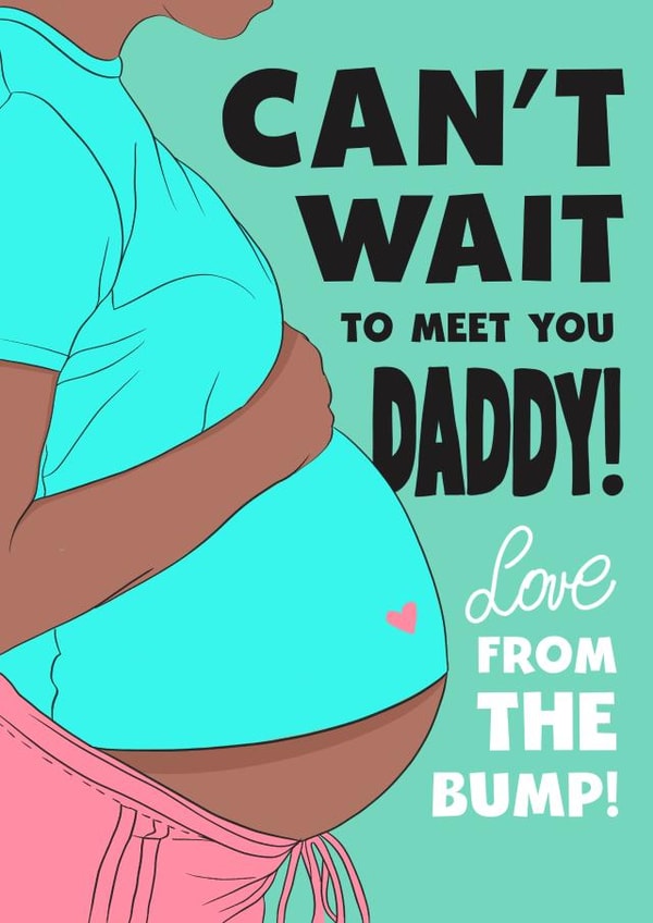 New Daddy card from the bump 1001 created by Kasia Cards