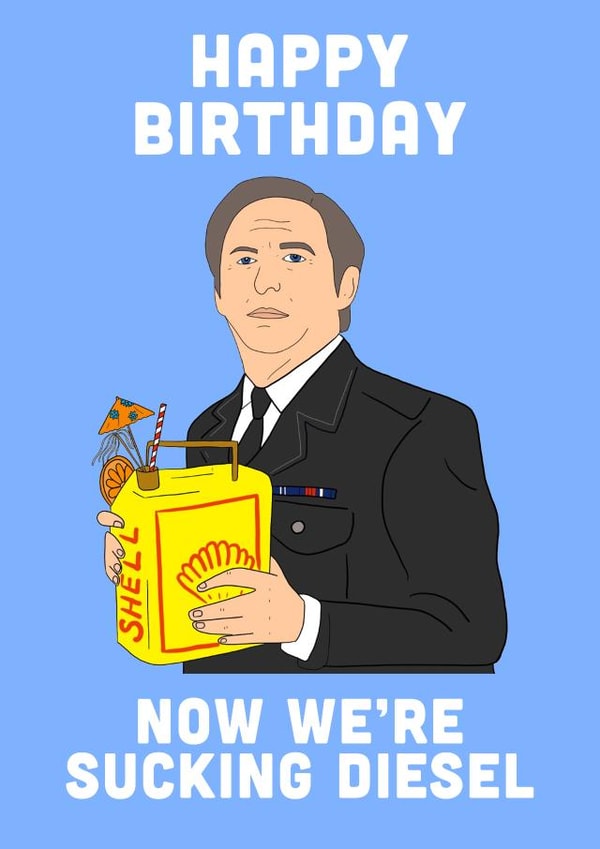 Happy Birthday Line of Duty created by Swazzdraws